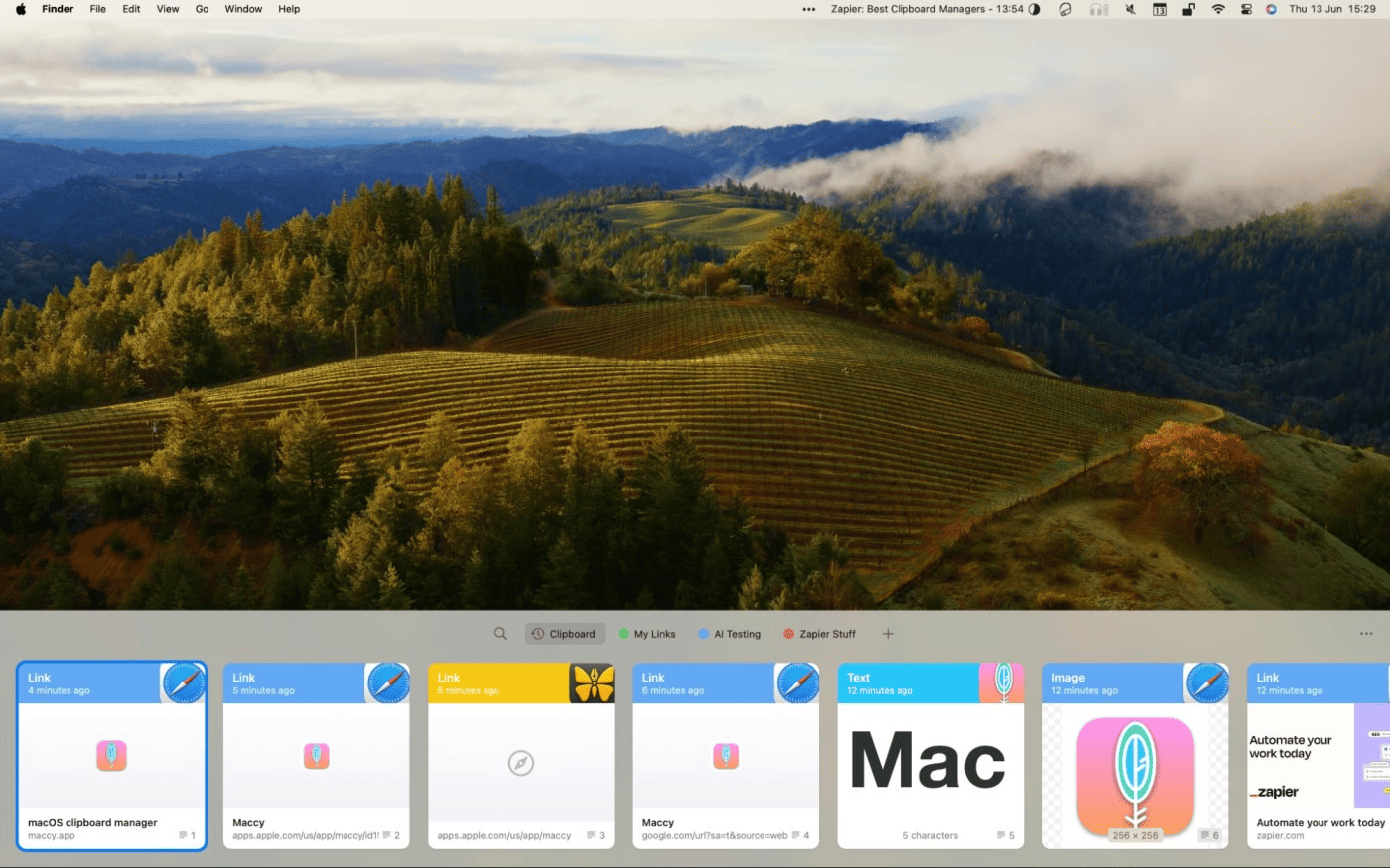 Paste Mac Clipboard Manager Screenshot